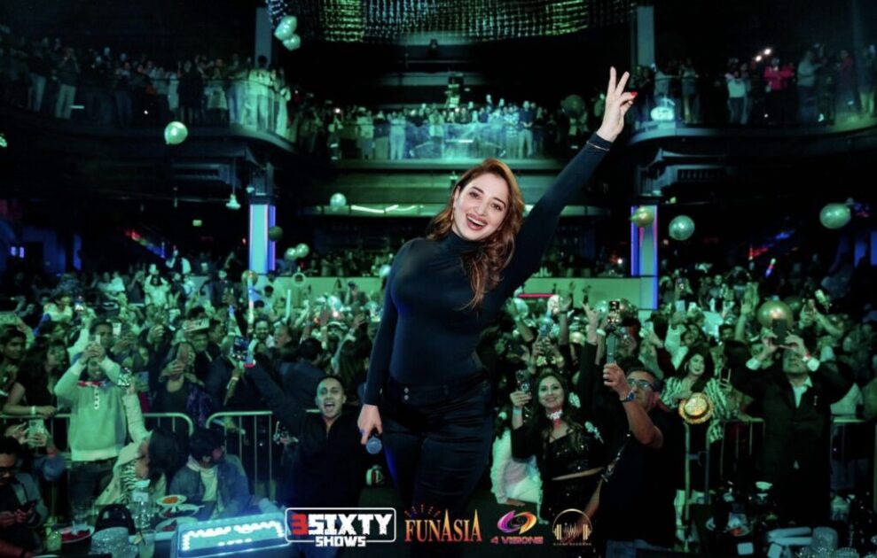 A Memorable Night by 3Sixty and Fun Asia: Tamanna Bhatia Lit Up Dallas at the New Year Event!