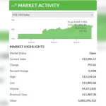 پاکستان اسٹاک ایکسچینج میں 800 پوائنٹس کا اضافہ، سرمایہ کاروں کی دلچسپی