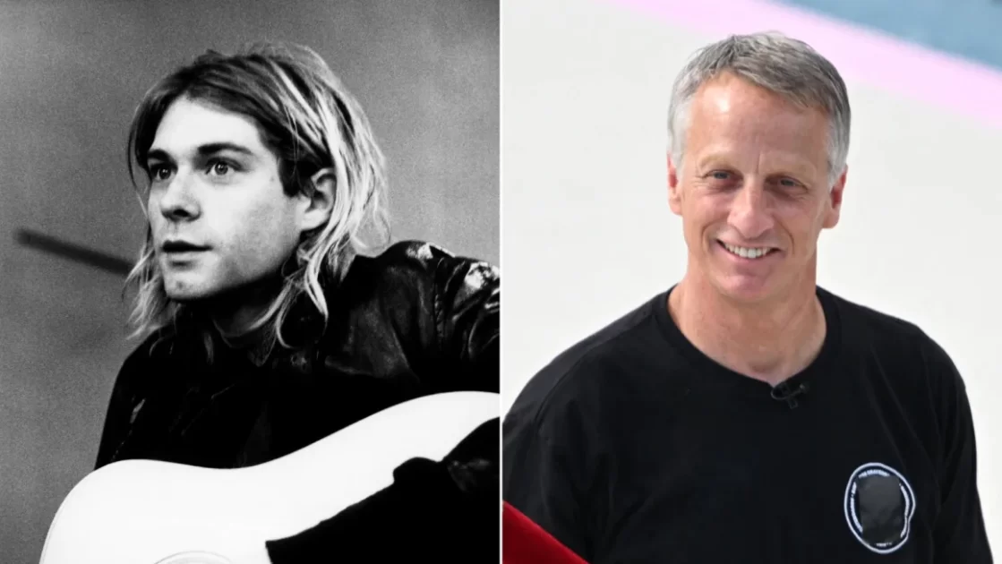 Tony Hawk wishes Kurt Cobain had lived to meet their shared grandson