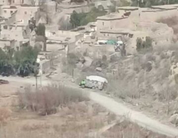 کرم میں امدادی قافلے پر حملہ، ایک ڈرائیور زخمی