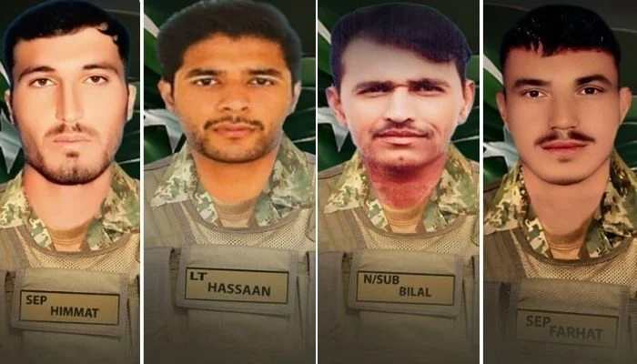 خیبر پختونخوا میں دہشت گردوں کے خلاف کارروائی، 4 فوجی شہید، 15 دہشت گرد ہلاک