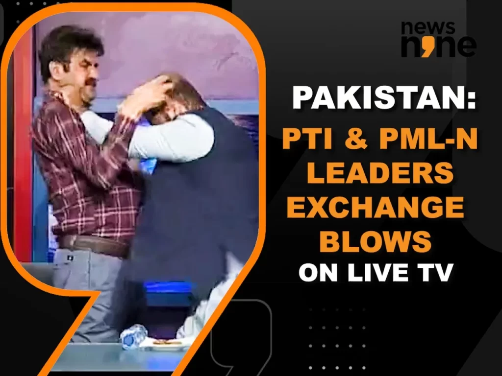 PTI, PML-N Leaders Exchange Blows During TV Programme