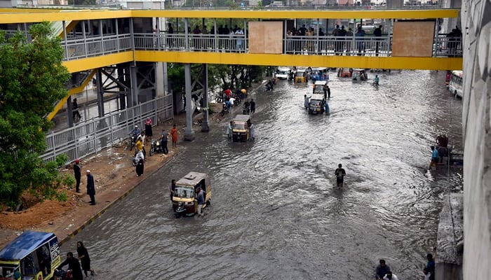 Monsoon Deluge Continues to Impact Karachi Life