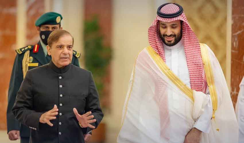 Prime Minister Shehbaz Sharif Engages Saudi Crown Prince on Bilateral and Regional Issues