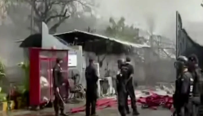 Catastrophic Factory Fire Injures Seven