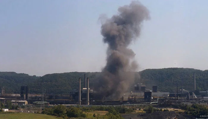 Fatal Explosions at a U.S. Steel Plant near Pittsburgh