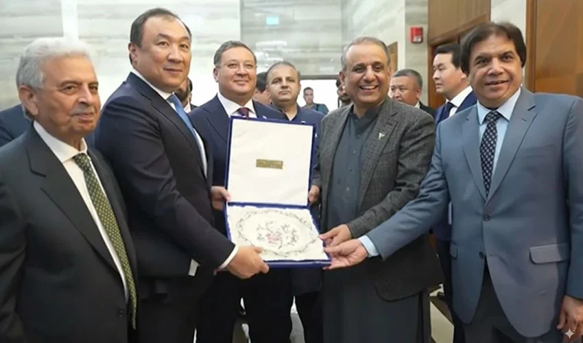 Strengthening Partnerships: Pakistan and Kazakhstan Discuss Enhanced Trade and Connectivity