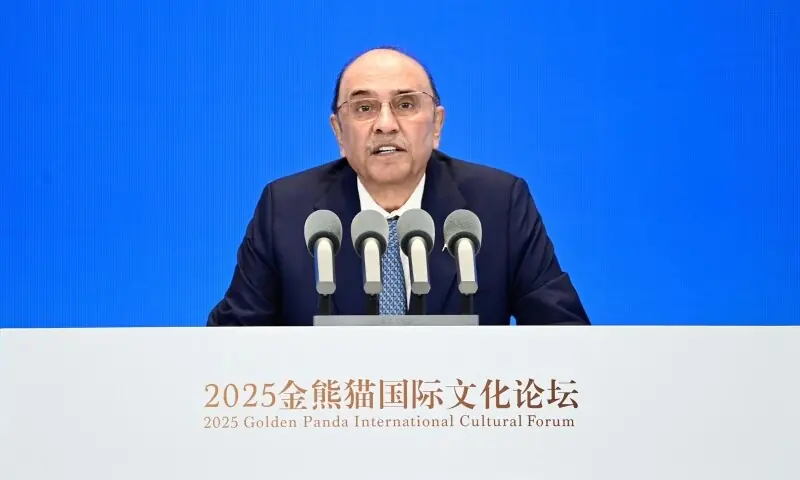 President Asif Ali Zardari Advocates for Cultural Exchange and Cooperation with China