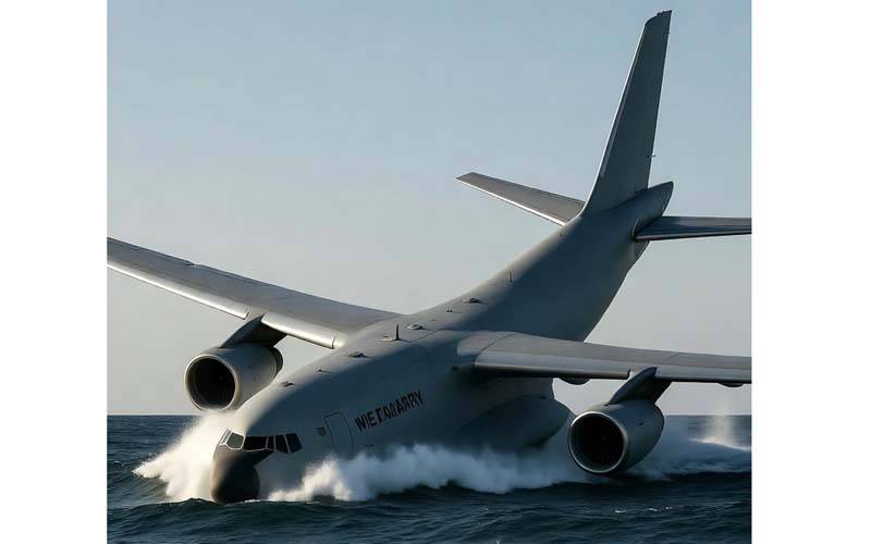 Tragedy at Hong Kong Airport: Cargo Plane Skids Off Runway into the Sea, Two Ground Staff Killed