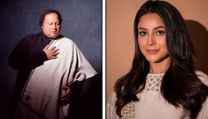 Transcending Borders: Shehnaaz Gill Praises Nusrat Fateh Ali Khan’s Music, Declaring His Singing ‘Powerful’ Decades Later