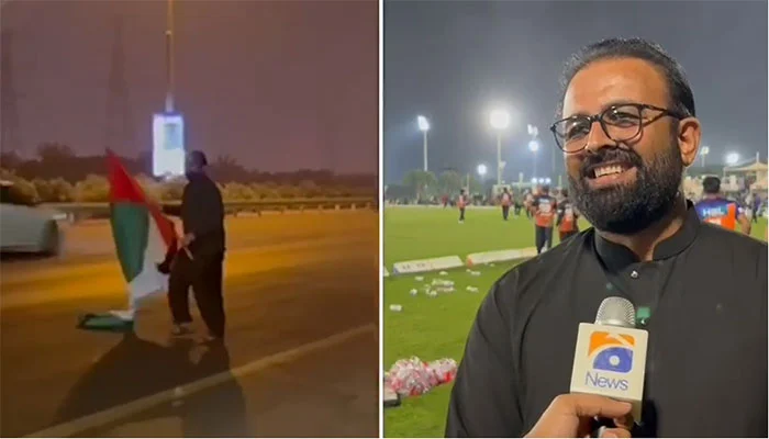 π¦πͺπ΅π° A Noble Act of Loyalty: Pakistani Expat Tahir Amin Risks Life to Honor UAE Flag on Sheikh Zayed Road
