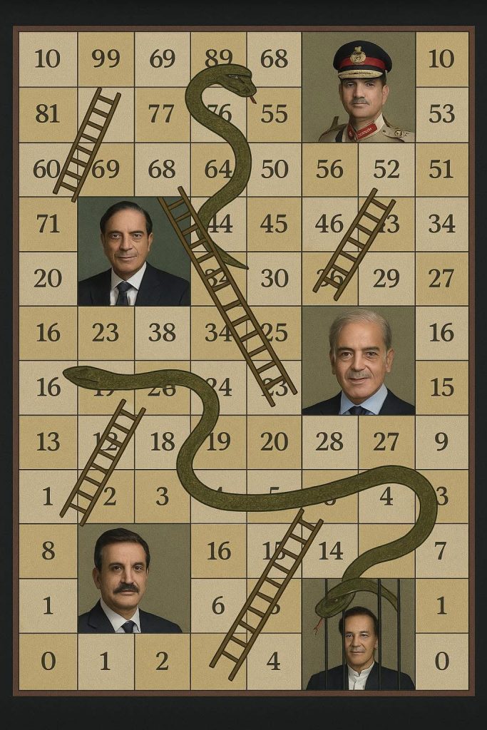 Pakistan’s Constitutional Snakes and Ladders: A Nation Waiting to See Whether the Next Move Climbs a Ladder—or Falls into a Serpent’s Mouth