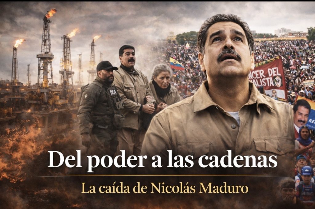 Del autobús a las cadenas: la historia de lucha, poder y caída de Nicolás Maduro Del autobús a las cadenas