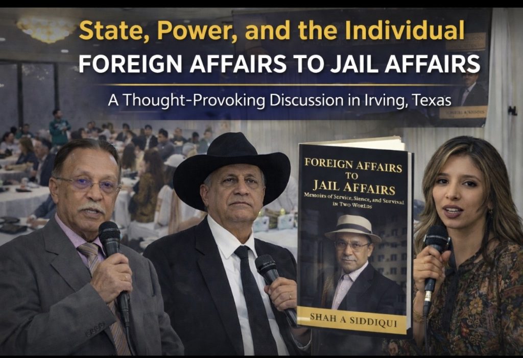 State Power and the Individual A Dialogue in Irving on “Foreign Affairs to Jail Affairs” Gathering in Irving on the Book “Foreign Affairs to Jail Affairs”