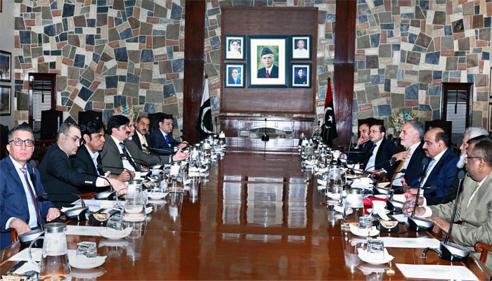 Pakistan’s National Accountability Bureau (NAB) Chairman Lt Gen (R) Nazeer Ahmed handed over documents related to the recovery of government land to Sindh Chief Minister Murad Ali Shah. The meeting between the NAB Chairman and the Chief Minister was held in Karachi, where they reiterated their joint efforts to recover government land. NAB Chairman Lt Gen (R) Nazeer Ahmed said that Karachi can clear all of Pakistan’s debts. According to a press statement from the Chief Minister’s House, the NAB Chairman presented a report related to the recovery of government land and documents related to the return of land to the Sindh government during the meeting. In his briefing, it was stated that NAB has completed the investigation of 188 cases related to government land, and after investigation, the mafia’s occupation of more than 461,000 acres of land has been recovered. The briefing further stated that the recovered land includes 635 acres of Avicennial land, 350 acres of sea land in Clifton Block One and Two, and 400,000 acres of forest land in Saawal and Thatta. In Jamshoro, after canceling 83 fake revenue entries, 140 acres of land were recovered. The Chief Minister thanked NAB for returning public assets and instructed the immediate approval of summaries related to forest and mangrove land. A joint statement was issued by the Justice Committee chaired by Chief Justice of Islamabad High Court Sardar Raza Khan. The court order stated that the applicant’s grandson had taken the car without their permission, and the unfortunate incident occurred.