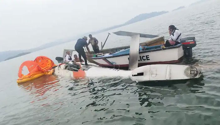 Helicopter Crashes into Sea in India, All 7 Onboard Rescued Safely