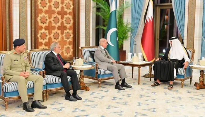 PM Shehbaz Sharif Reaffirms Stronger Bilateral Ties with Qatar