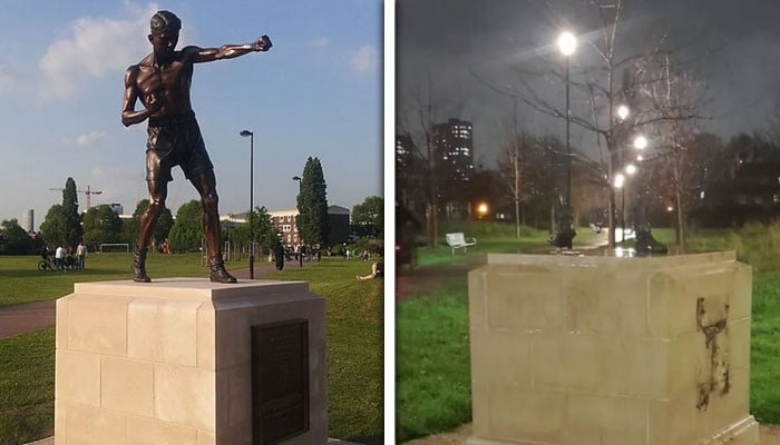 British Boxing Champion’s Statue Stolen in London
