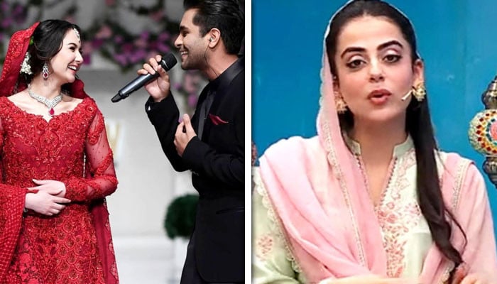 Pakistani Actress Yashma Gill Bats for Hania Amir and Asim Azhar’s Wedding Secrets
