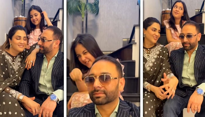 Fiza Ali Shares Heartwarming Video with Husband and Daughter, Sparks Debate