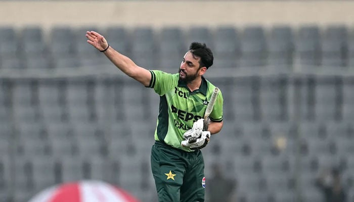 ICC Warns Pakistani Batsman Salman Ali Agha for Level 1 Code of Conduct Breach