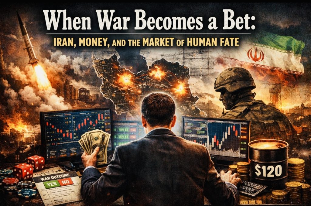 When War Becomes a Bet: Iran, Money, and the Market of Human Fate When War Becomes a Bet