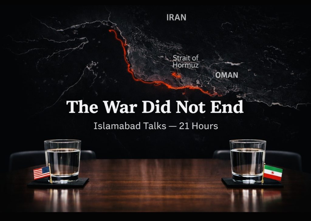 The Islamabad Talks: The War Did Not End — It Only Changed Its Face The Islamabad Talks