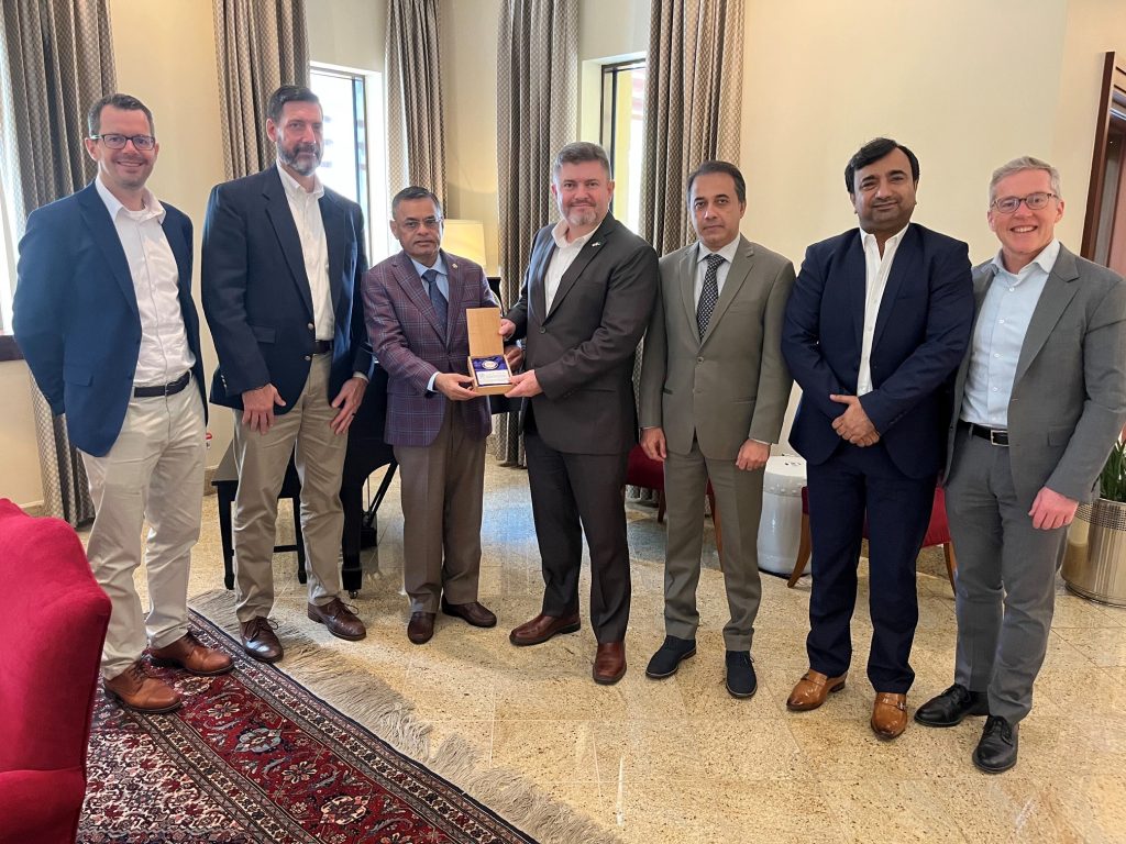 HKSCA DELEGATION MEET U.S. CONSUL GENERAL IN KARACHI