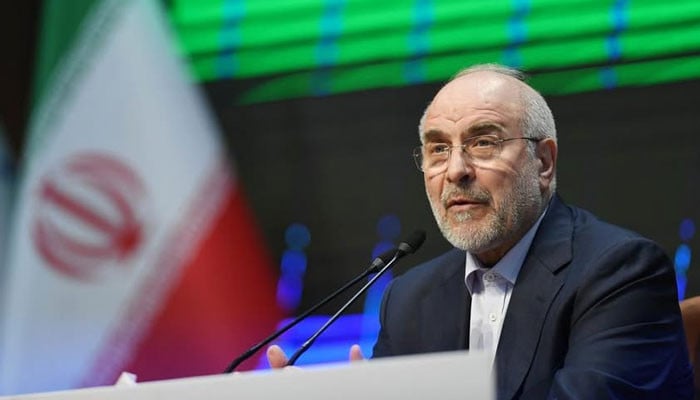 Iranian Parliament Speaker Mohammad Bagher Qalibaf Shares Image of Destroyed US Plane Amid Tensions