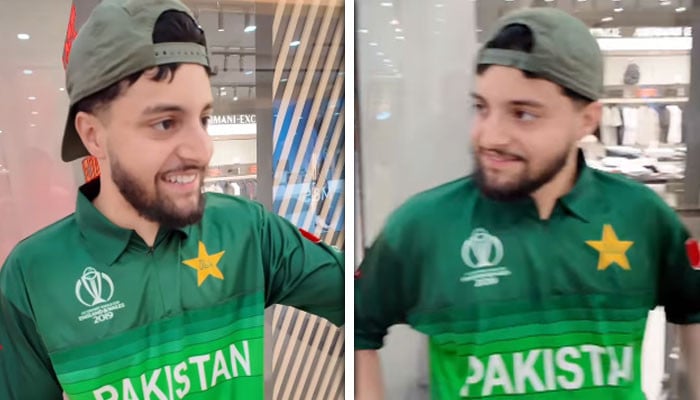 Indian Digital Creator Sparks Outrage in Viral Video Wearing Pakistani Cricket Jersey
