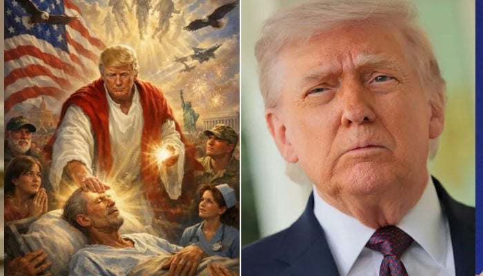 Trump Deletes Controversial Post Depicting Himself as Jesus Christ Amid Intense Backlash