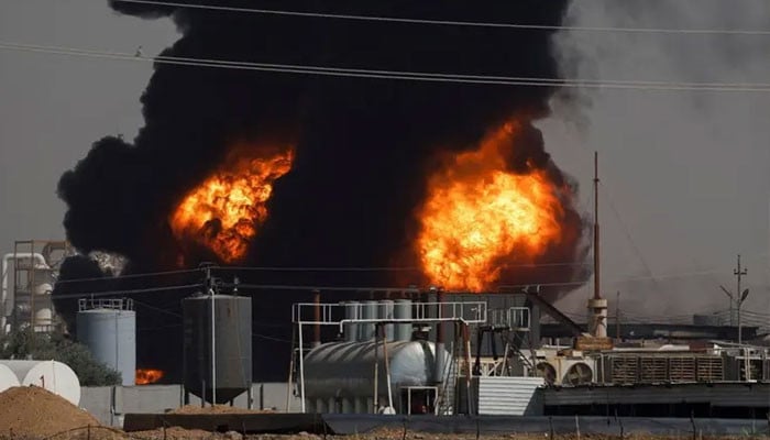 Drone Attacks Ignite Oil Facility in Basra, Iraq Amid Escalating Regional Tensions