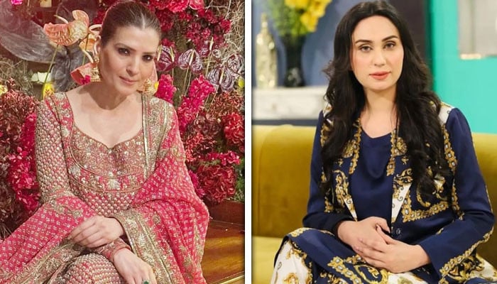 Drama Unfolds as Pakistani Actresses Reshma and Deedar Trade Barbs on Live TV